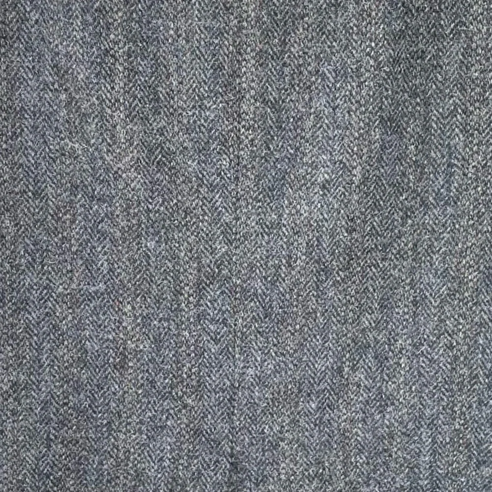 HARRIS TWEED Vintage Hand Woven Wool Blazer Blue Grey 44 - Picture 3 of 6